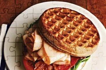 chicken blt waffles