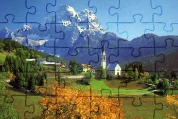 Selva de Cadore jigsaw puzzle