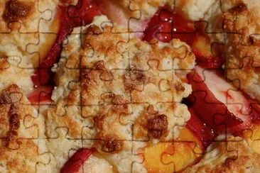 fruit cobbler jigsaw puzzle