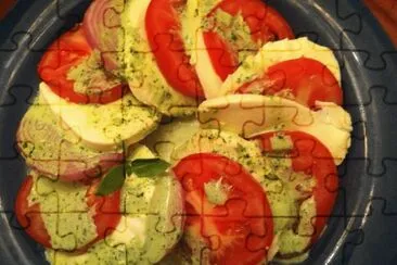 tomato and mozzarella