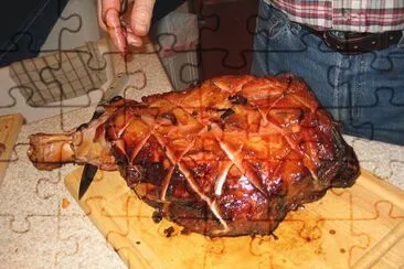 country ham jigsaw puzzle