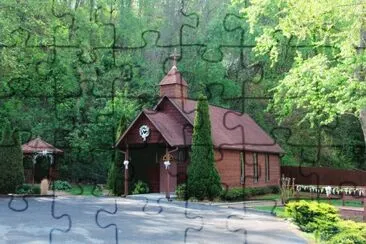 Gaitlinburg chapel jigsaw puzzle