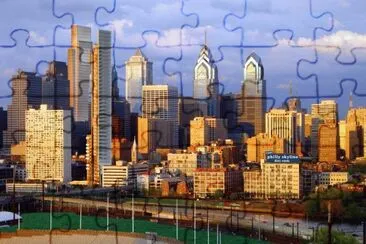 Philadelphia from U. of Pennsylvania jigsaw puzzle