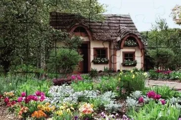 little cottage jigsaw puzzle