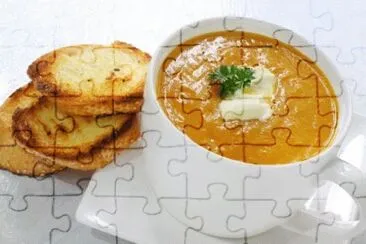 butternut squash soup jigsaw puzzle