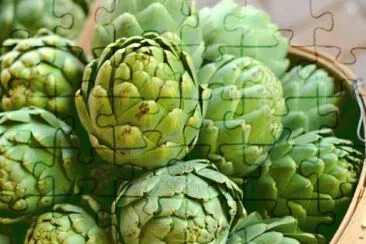 basket of artichokes jigsaw puzzle