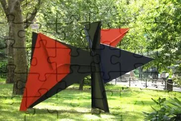 Calder sculpture jigsaw puzzle