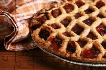 cherry pie jigsaw puzzle