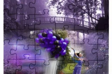 Purple Dreams of Friendship-Art