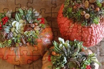 pumpkin planters jigsaw puzzle