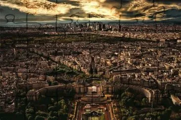 Paris from the Eiffel Tower