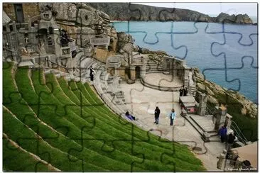 Roman amphitheater Cornwall jigsaw puzzle