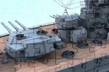 Battleship Yamato jigsaw puzzle