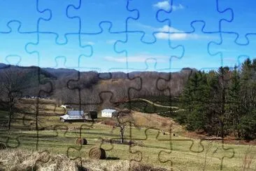 Watauga County Farm jigsaw puzzle