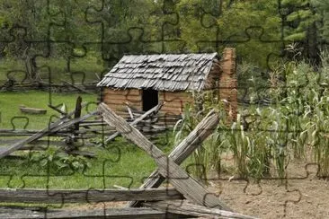 1800s log cabin
