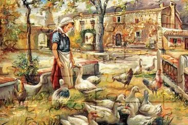Pintura jigsaw puzzle