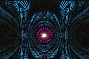 abstract blue and pink