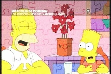 פאזל של HOMERO Y BART