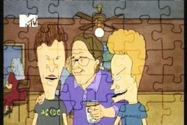 BEAVIS AND BUTT HEAD jigsaw puzzle