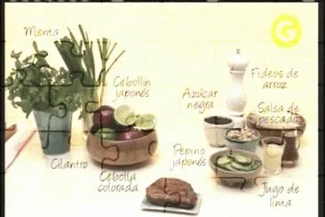 INGREDIENTES jigsaw puzzle