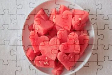 Heart jigsaw puzzle