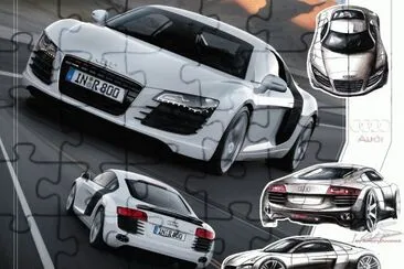 Auidi R8 jigsaw puzzle