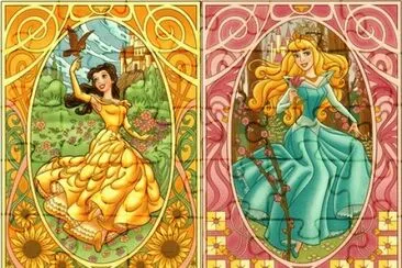 Belle Aurora jigsaw puzzle