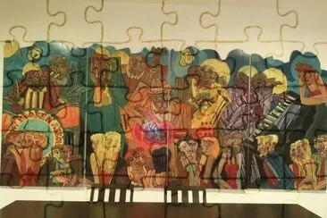mural en el hotel atlantis lois veracruz