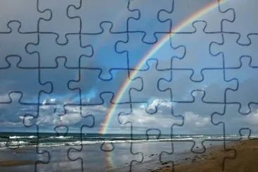 double rainbow jigsaw puzzle