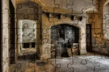 Woodchester Mansion kitchen