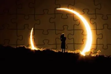 Kid on the moon