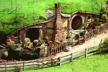 hobbit village jigsaw puzzle