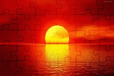 puesta de sol jigsaw puzzle
