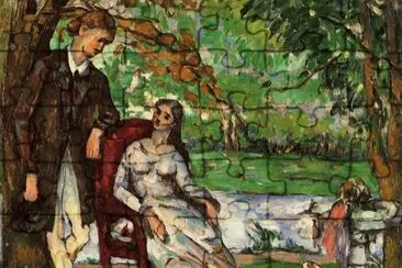 Paul Cezanne jigsaw puzzle