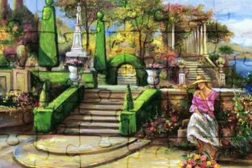 Pintura jigsaw puzzle