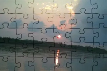 atardecer en el AMAZONAS jigsaw puzzle