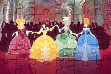 Dancing princesses jigsaw puzzle
