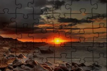 Sunset Rocks jigsaw puzzle