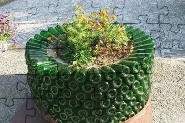 bottle planter jigsaw puzzle