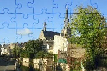 Bonneval, la Venise Beauceronne jigsaw puzzle