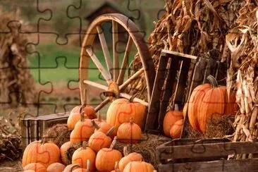 Fira de tardor jigsaw puzzle