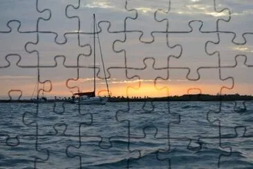 atardecer malecon en la paz, b.c.s. jigsaw puzzle