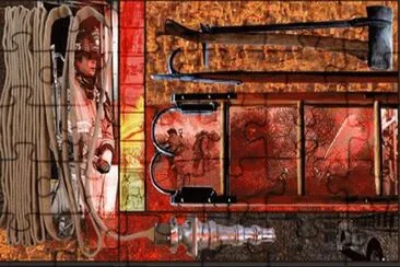 Fire 3 mural jigsaw puzzle