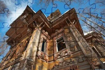 English house Russia jigsaw puzzle