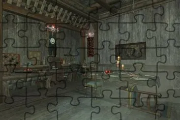 haunted and abandoned in a hurry jigsaw puzzle