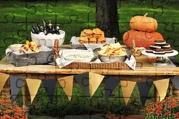 fall game day jigsaw puzzle