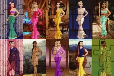 princesses in saris