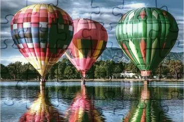 hot air jigsaw puzzle