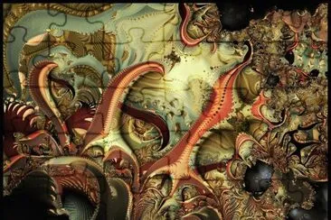 autumn fractal jigsaw puzzle