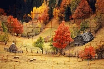 autumn hollow jigsaw puzzle
